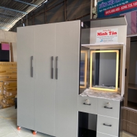 TỦ LIỀN BÀN TRANG ĐIỂM 1