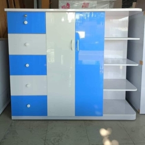 TỦ TRẺ EM XANH TRẮNG
