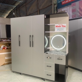 TỦ LIỀN BÀN TRANG ĐIỂM 3