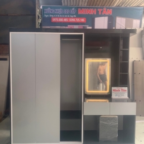 TỦ LIỀN BÀN TRANG ĐIỂM 7