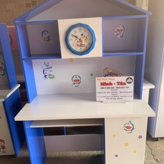 BÀN HỌC NHỰA XANH  TRẮNG